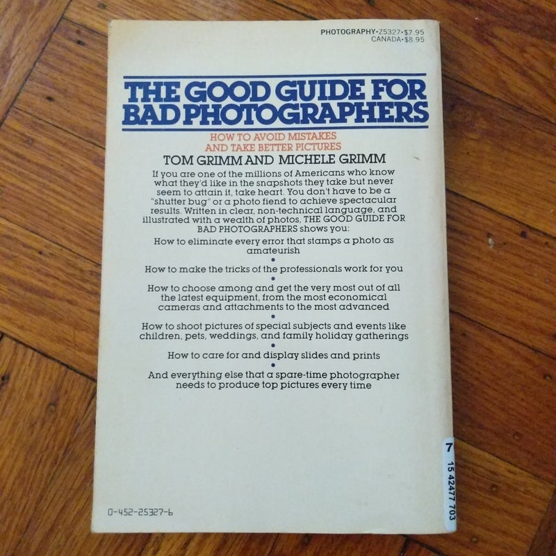 The Good Guide for Bad Photographers