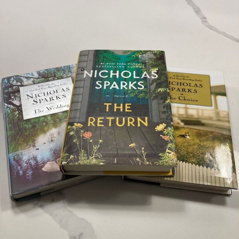 Nicholas Sparks hardcover Bundle