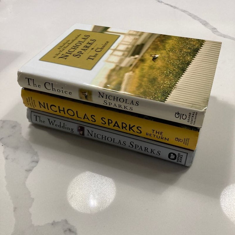 Nicholas Sparks hardcover Bundle