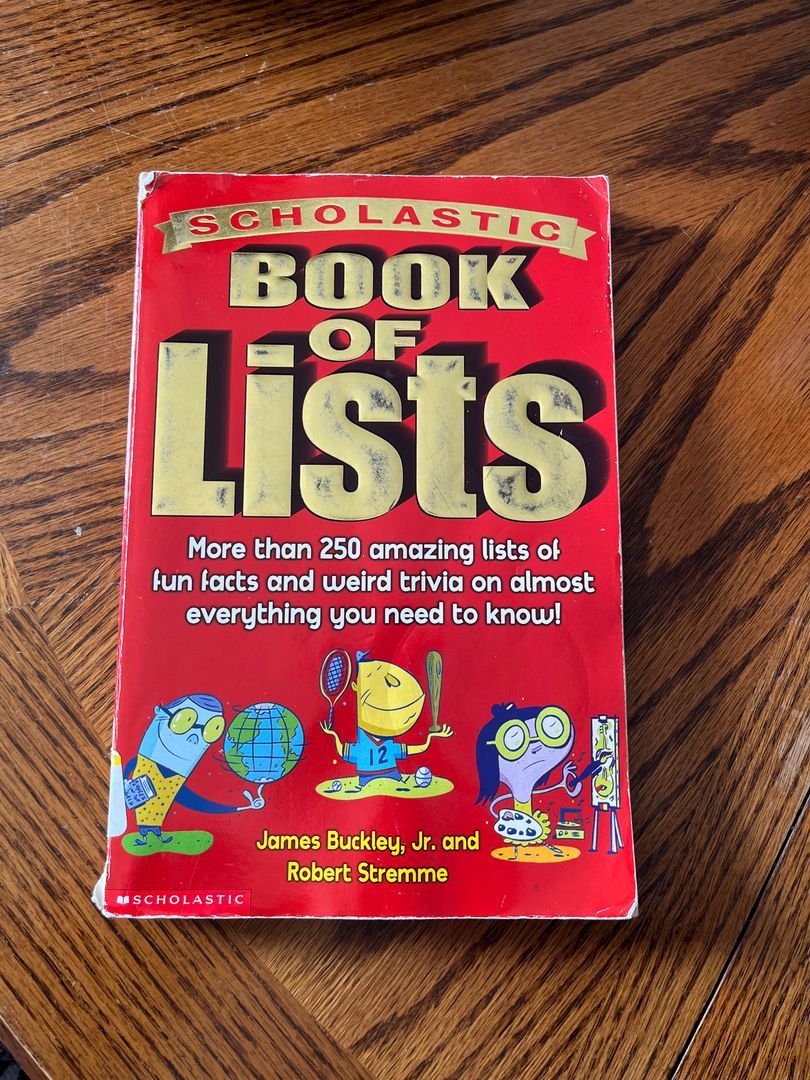 Scholastic Book of Lists