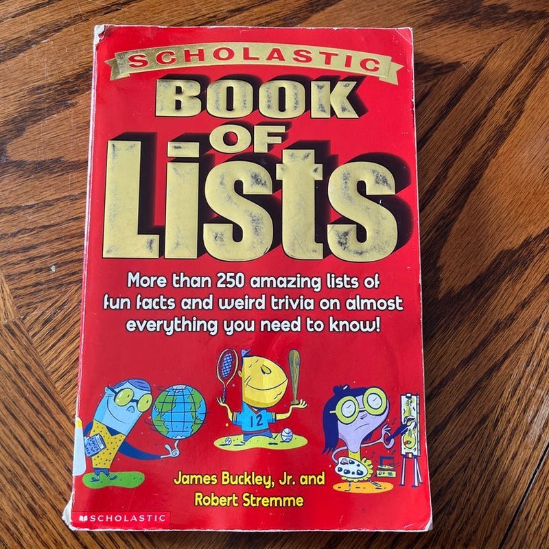 Scholastic Book of Lists