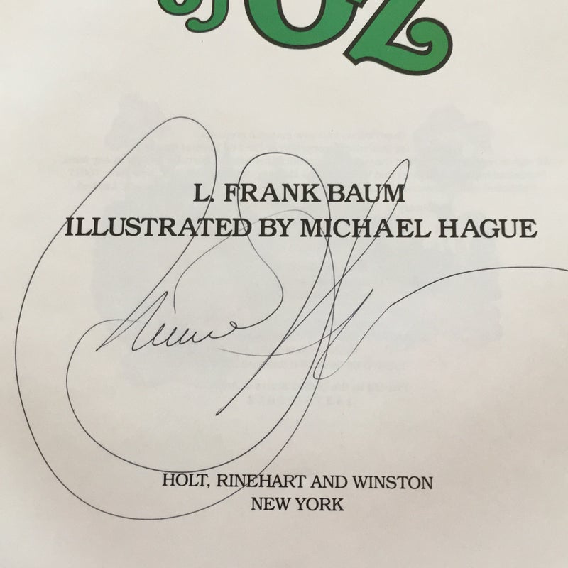 The Wizard of Oz *signed*