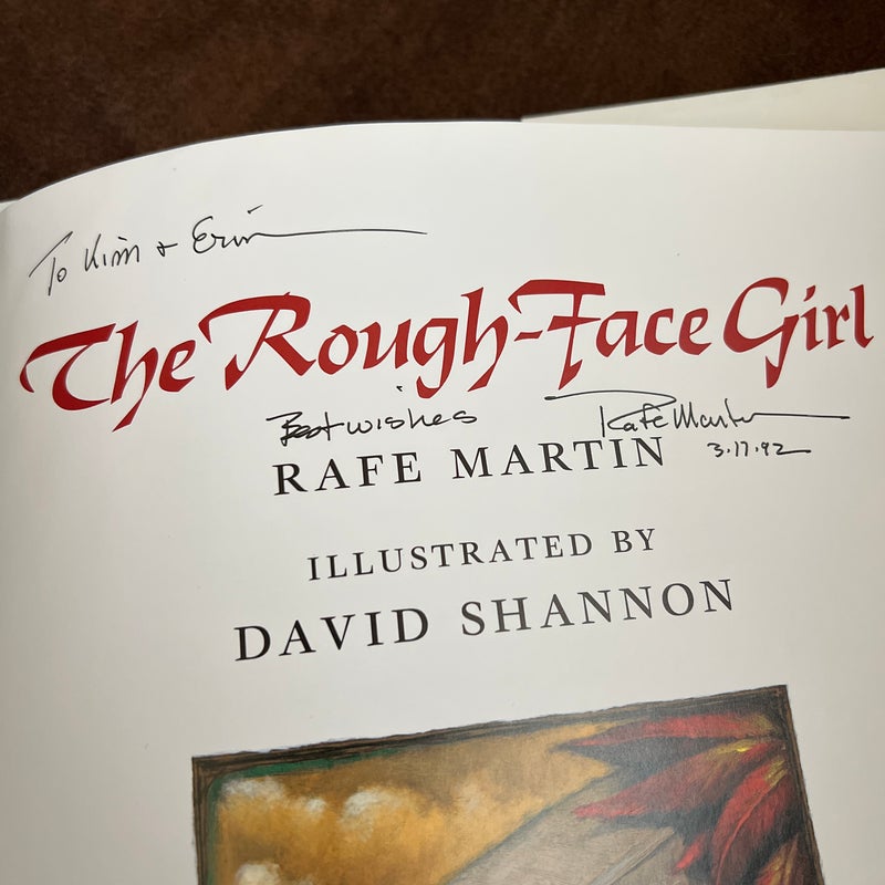 The Rough-Face Girl*signed first edition 