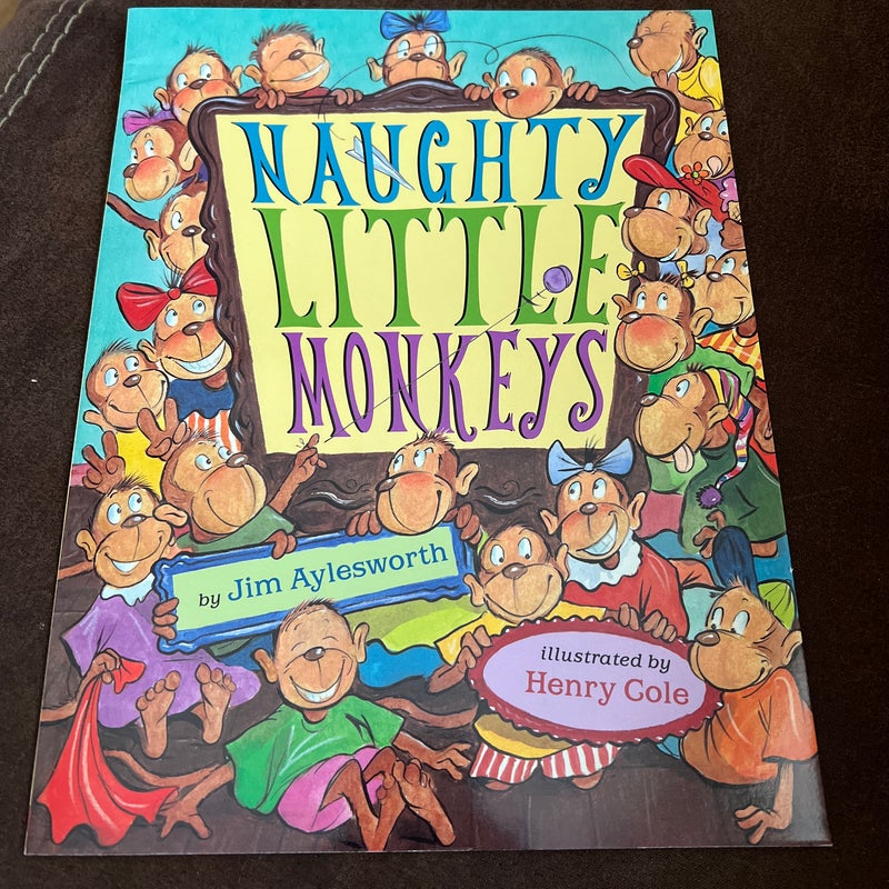 Naughty Little Monkeys*signed first scholastic edition