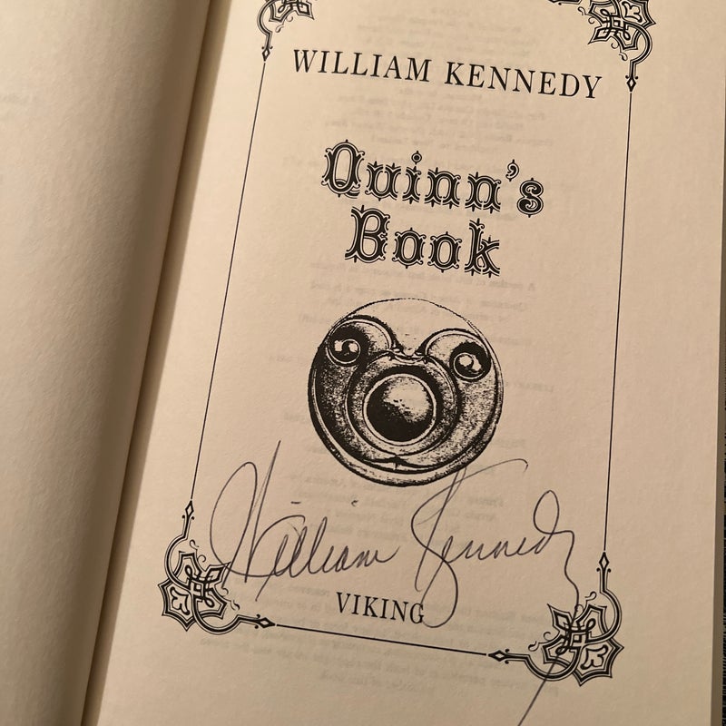 Quinn's Book *limited edition, signed