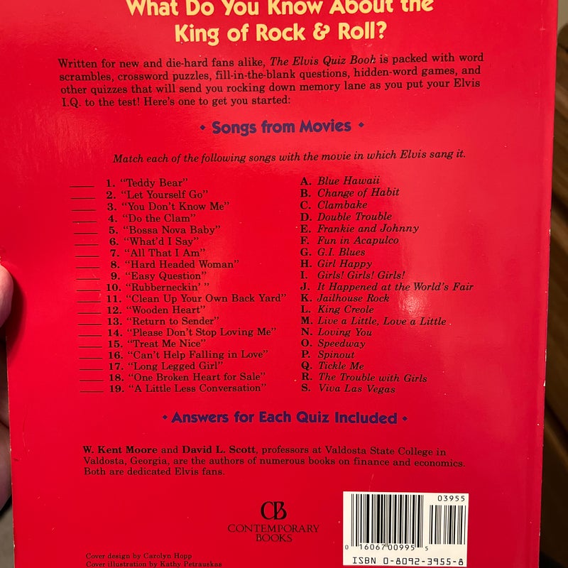 The Elvis Quiz Book