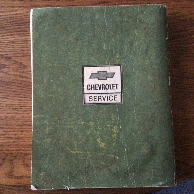 Chevy service manual 