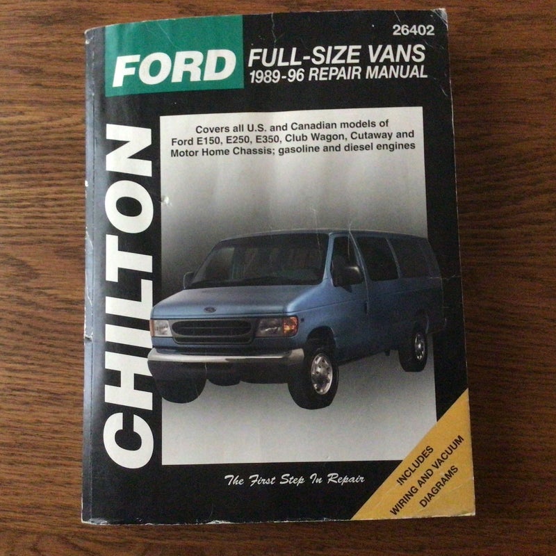 Ford Vans, 1989-1996