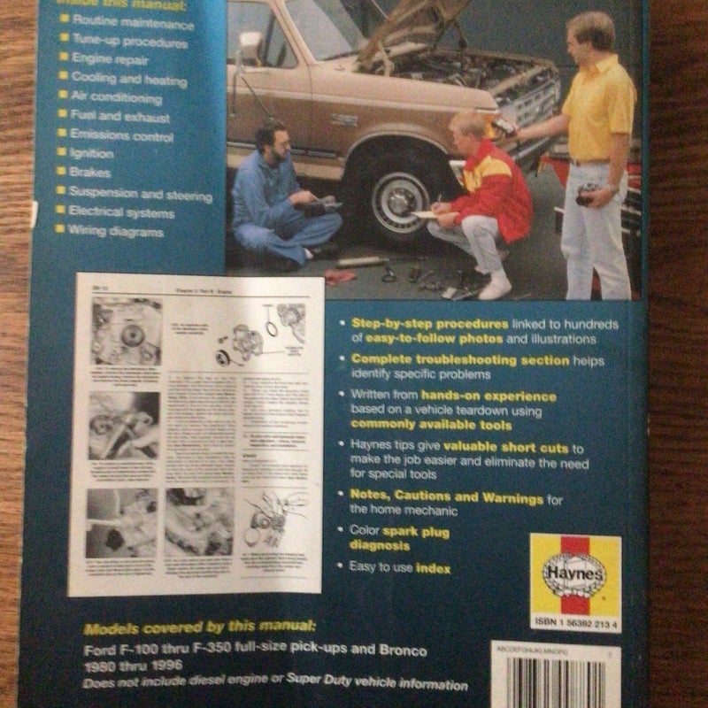 Haynes repair manual 