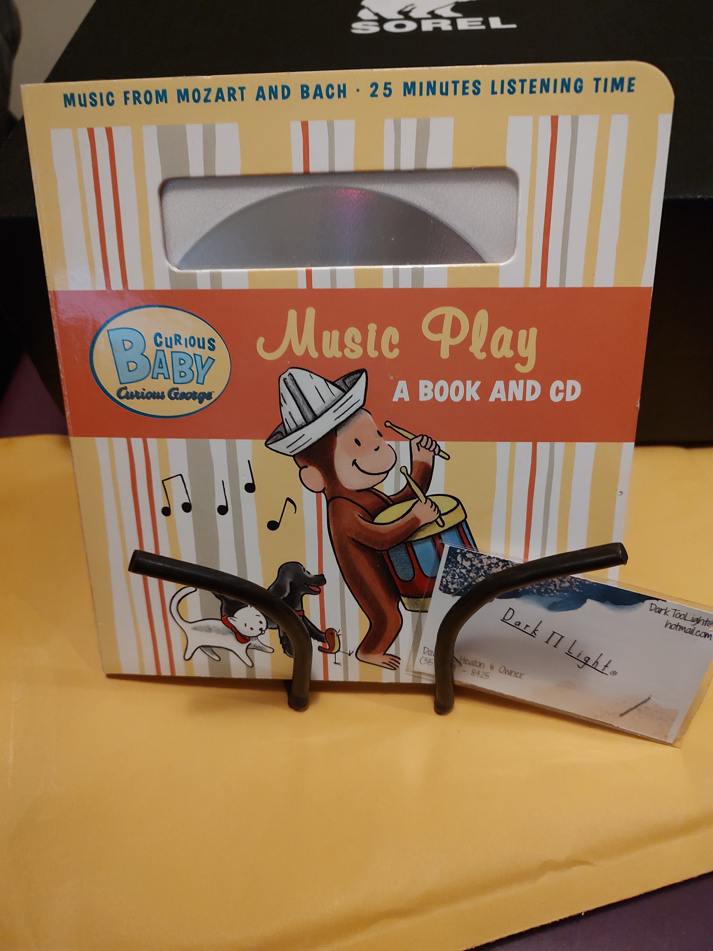 Curious Baby Music Play (curious George Board Book and Cd)