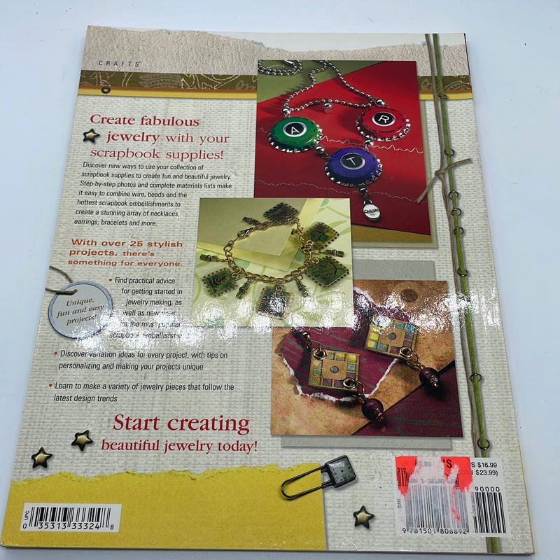 Making Jewelry With Scrapbook Embellishments 