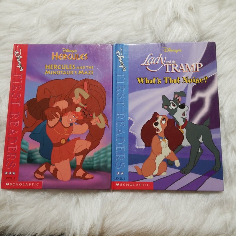 Disneys First Readers Book Lot 