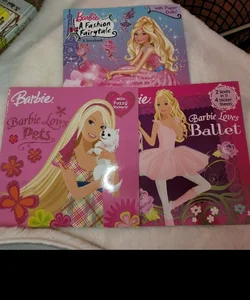 Barbie Book Lot 