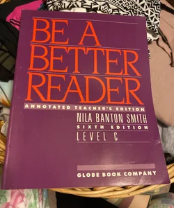 Be a better Reader