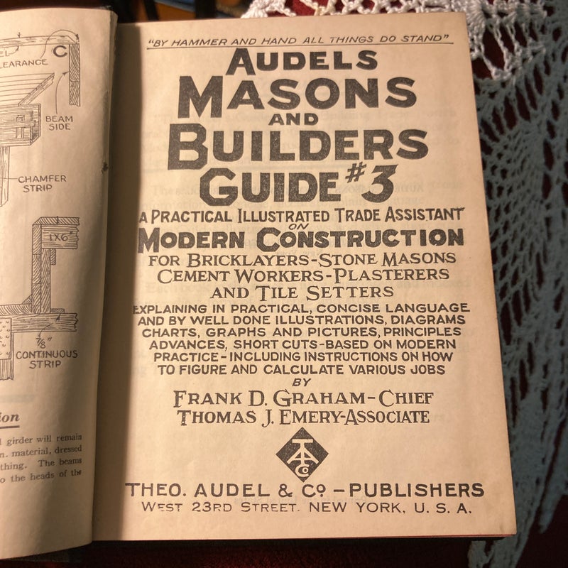 Audels Masons and Builders Guide #3
