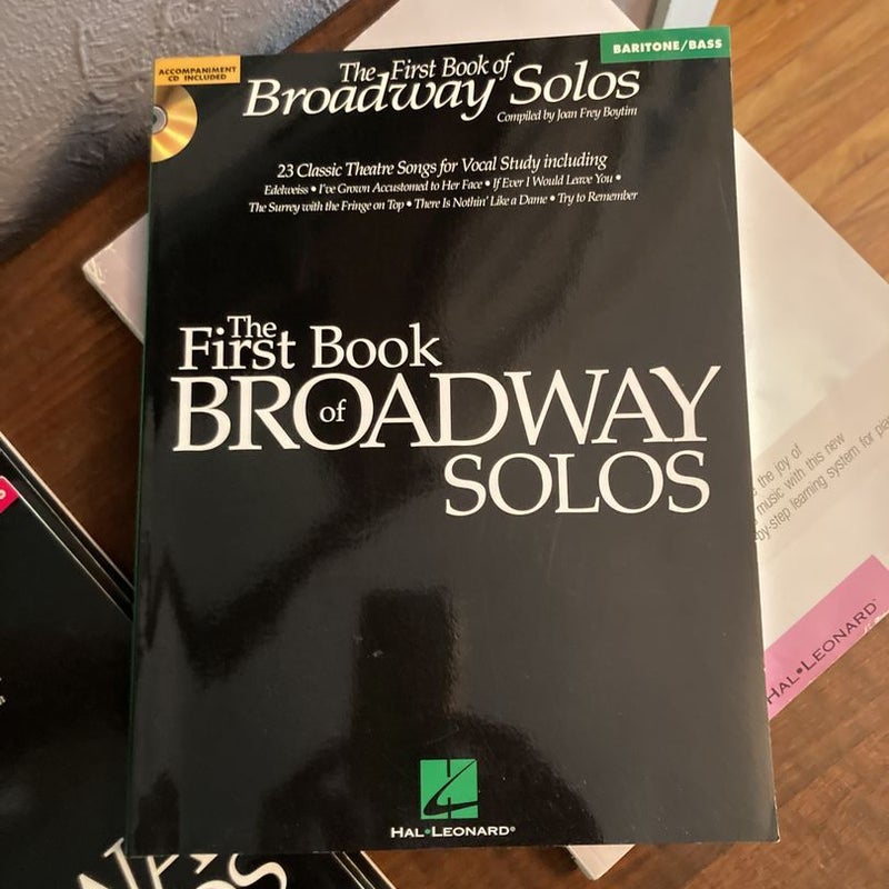 The First Book of Broadway Solos