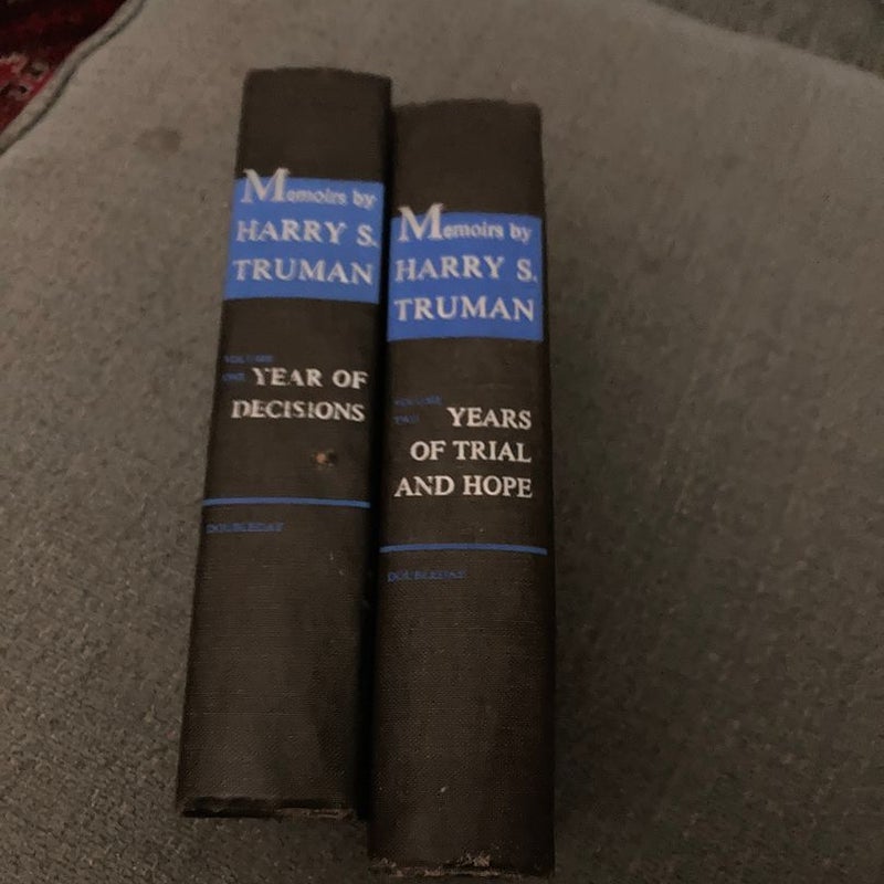 Memoirs of Harry S Truman, Volumes 1 and 2