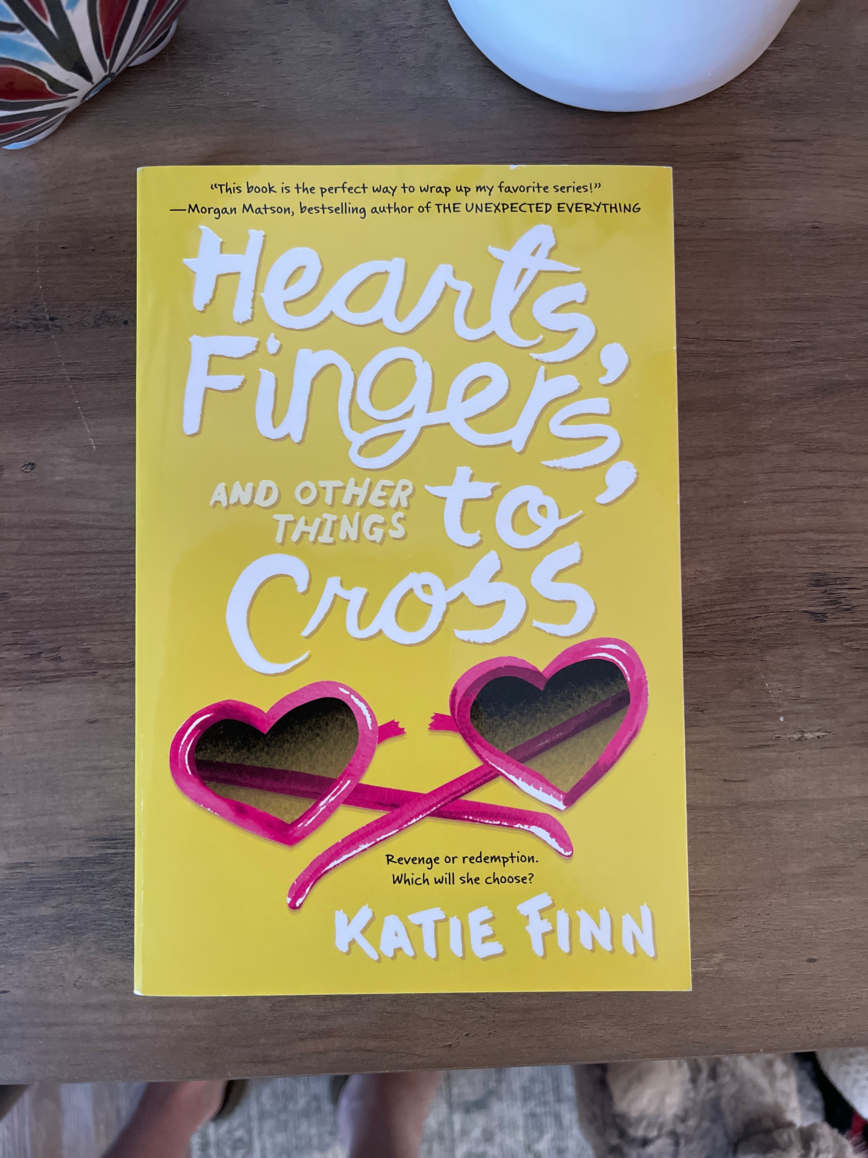 Hearts, Fingers, and Other Things to Cross