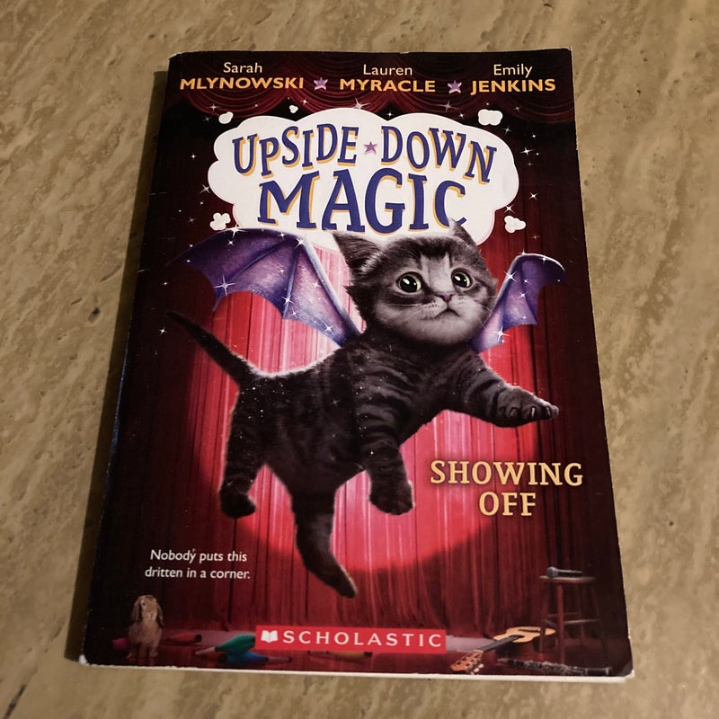Upside down magic showing off 