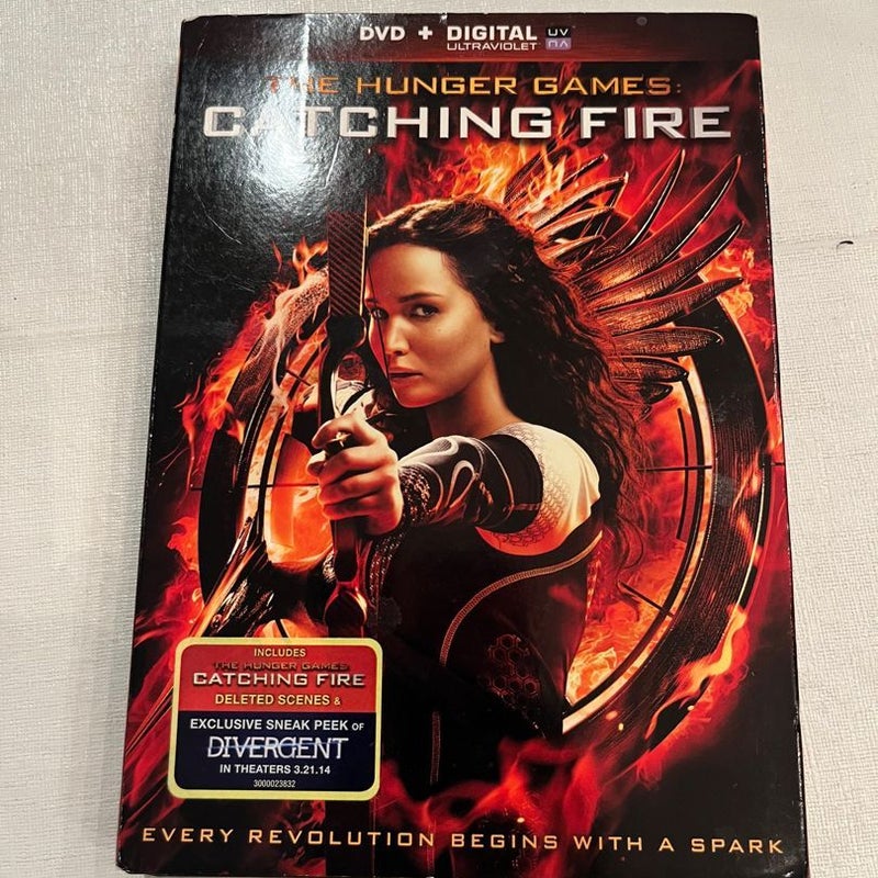 the hunger game’s catching fire DVD