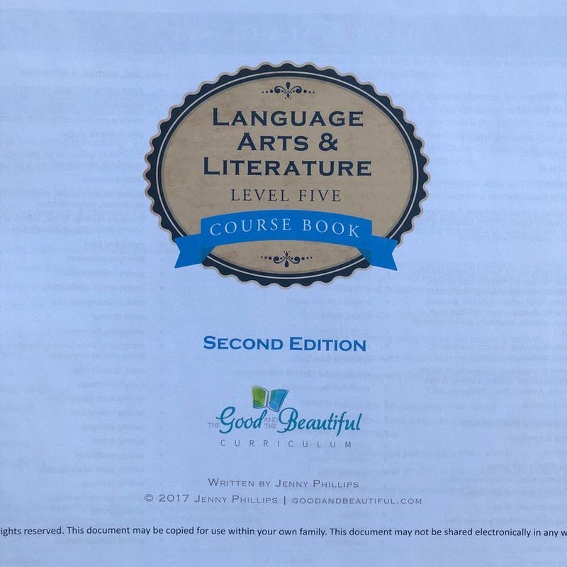 Language Arts & Literature Level 5 