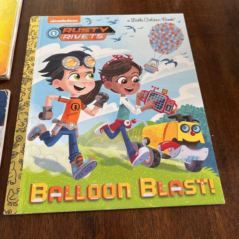 3 Nickelodeon by, Little Golden Books