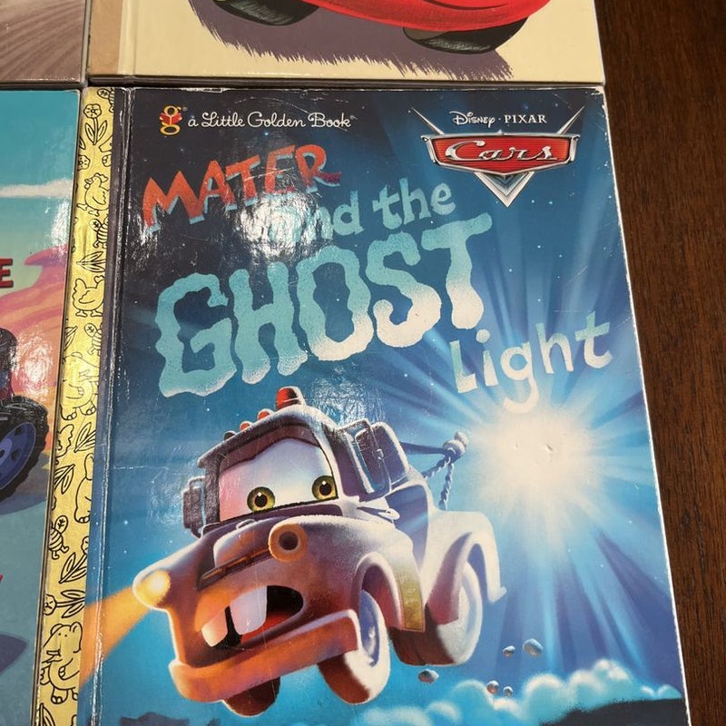 5 Pixar “Cars” books