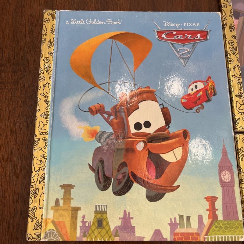 5 Pixar “Cars” books