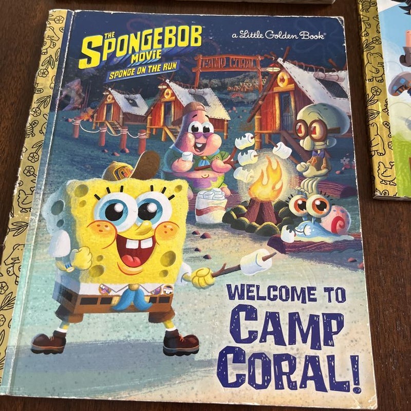 3 Nickelodeon by, Little Golden Books