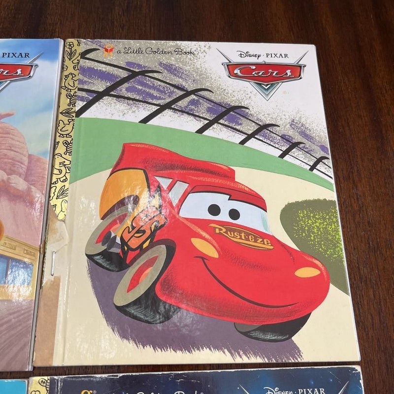 5 Pixar “Cars” books