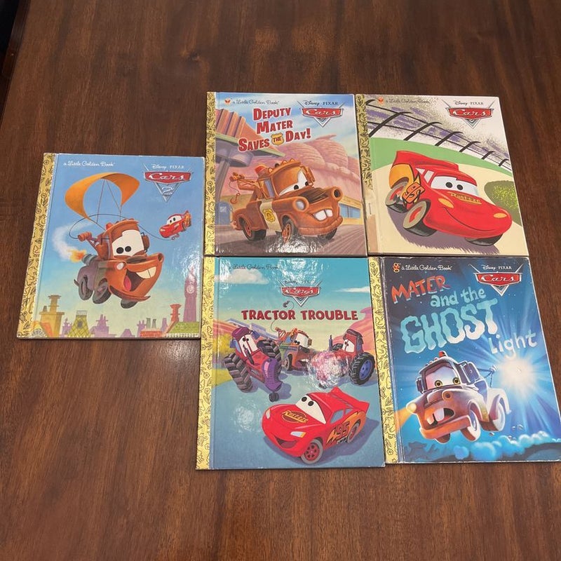 5 Pixar “Cars” books