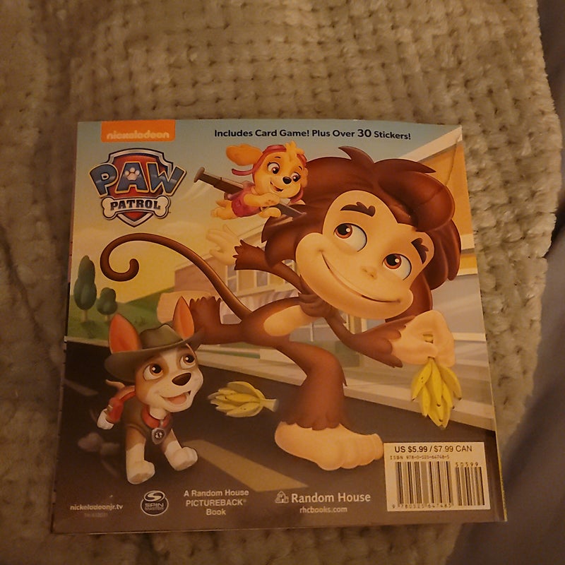 Track That Monkey! (PAW Patrol) by Casey Neumann