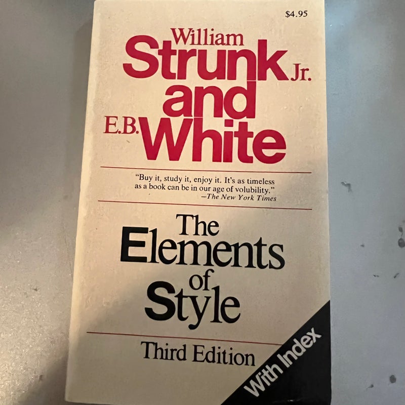 The Elements of Style