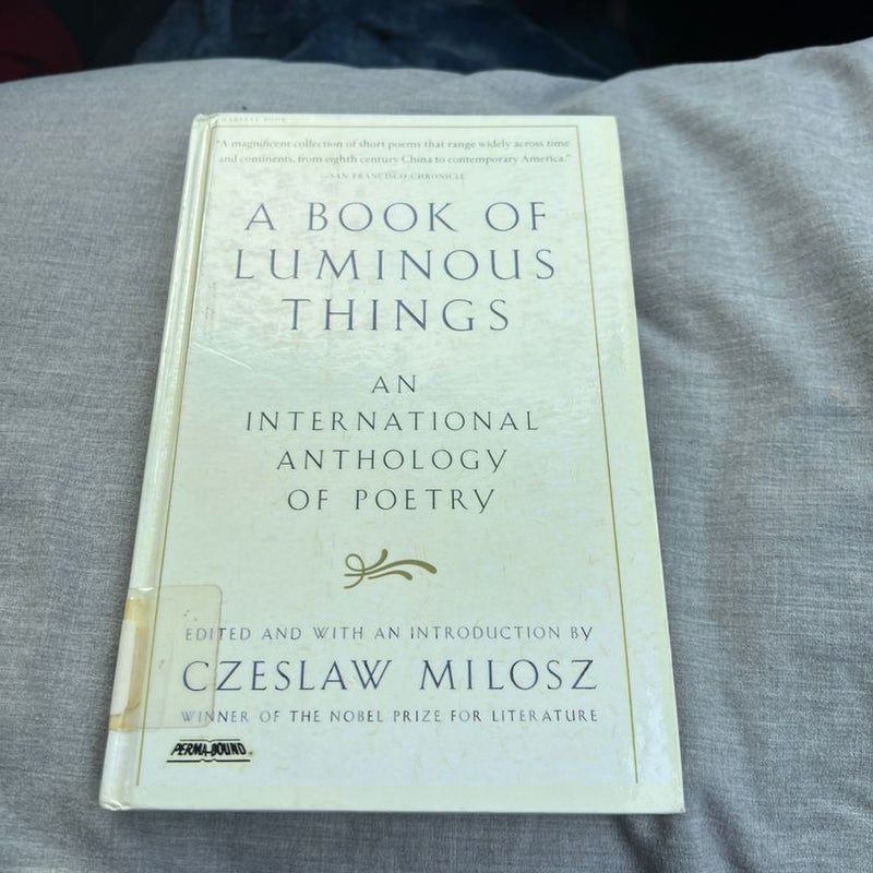 A Book of Luminous Things