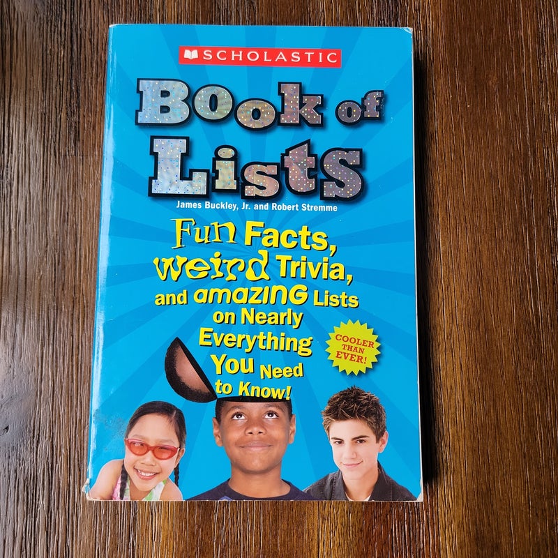 Scholastic Book of Lists