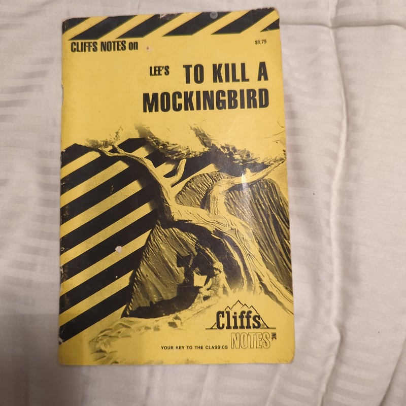 To kill a mockingbird cliff notes