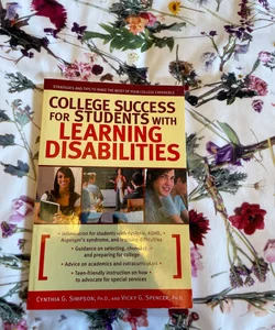 College Success for Students with Learning Disabilities