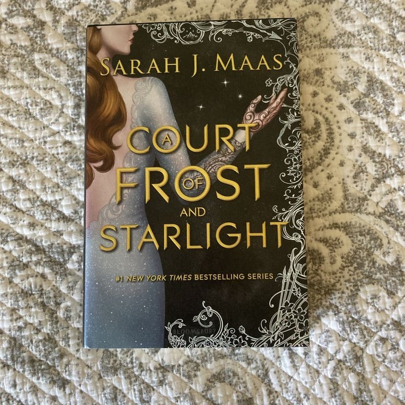 First Edition Original Hardcover A Court of Frost and Starlight
