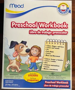 Preschool workbook