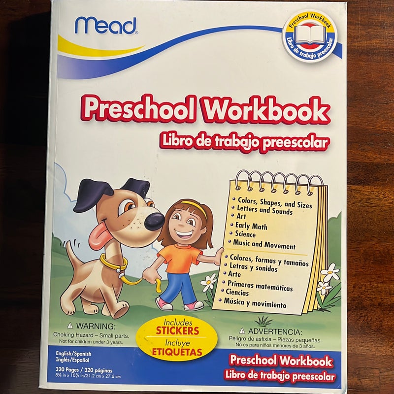 Preschool workbook