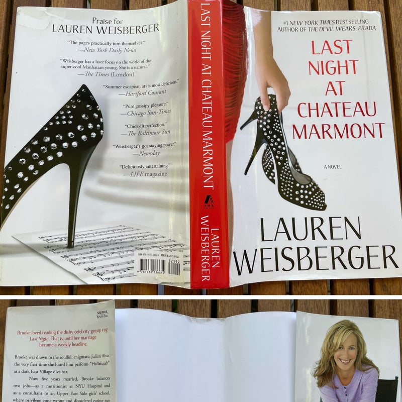 1stEd 1stPrint Last Night at Chateau Marmont