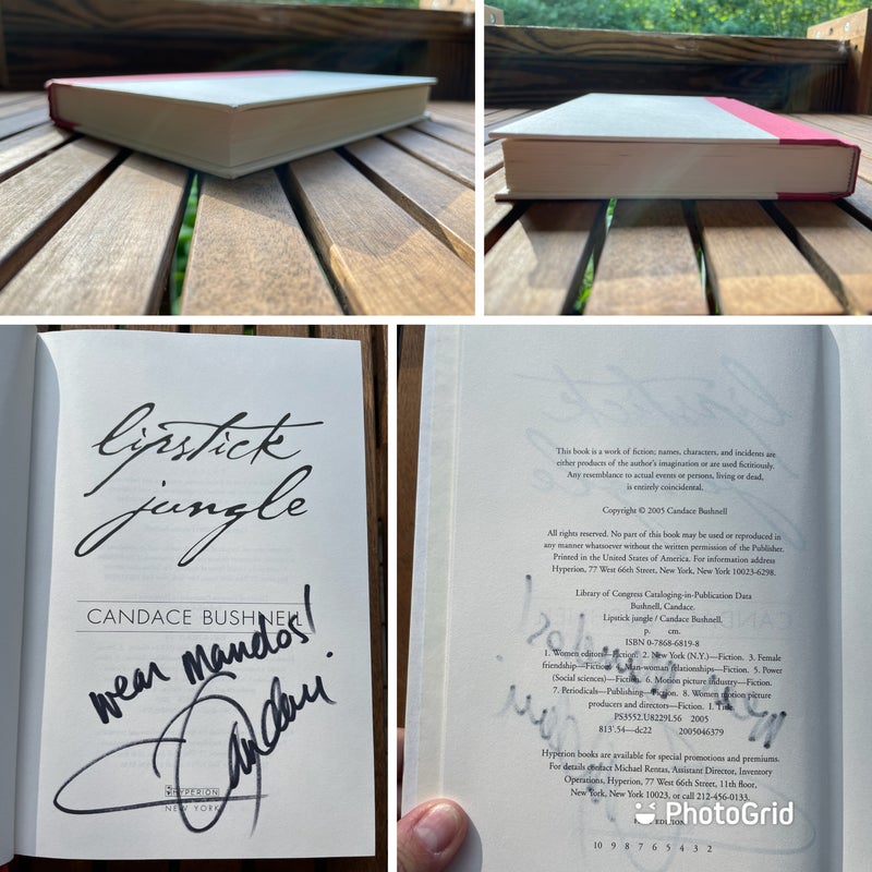 Signed 1stEd Lipstick Jungle