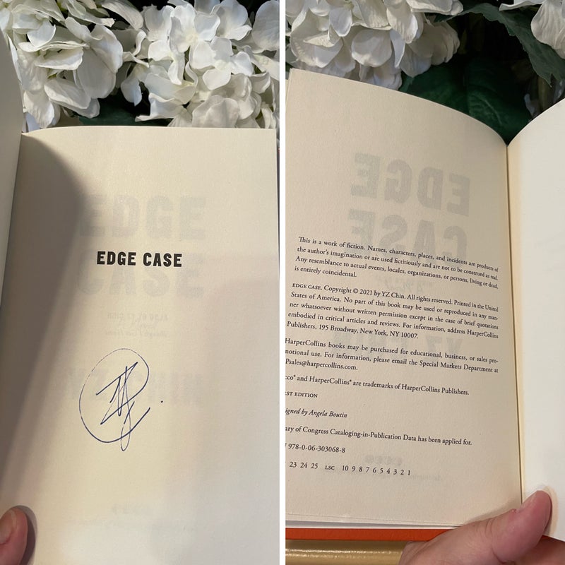 Signed, 1stEd Edge Case