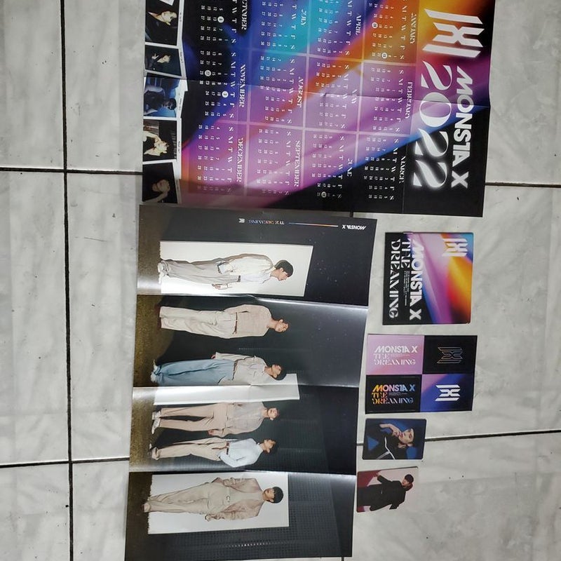 Monsta X The Dreaming Kpop album book 