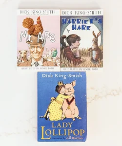 Bundle: 1. Mr Ape, 2. Harriet's Hare, 3. Lady Lollipop 