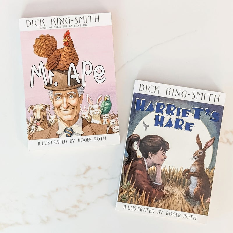 Bundle: 1. Mr Ape, 2. Harriet's Hare, 3. Lady Lollipop 