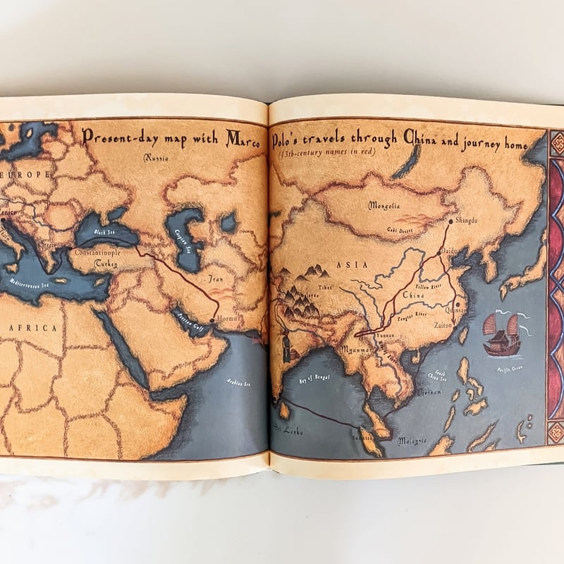 The Adventures of Marco Polo by Russell Freedman, Linas Alsenas