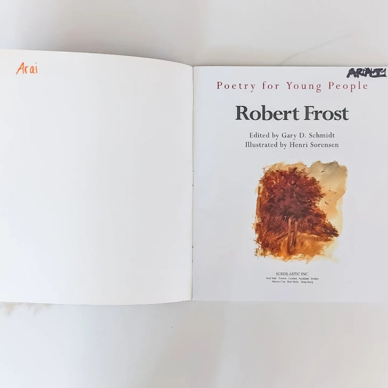 Robert Frost (Poetry for Young People)