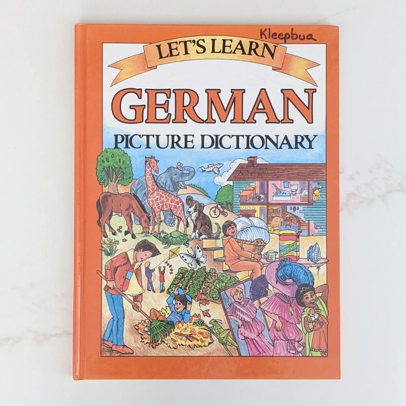 German Picture Dictionary