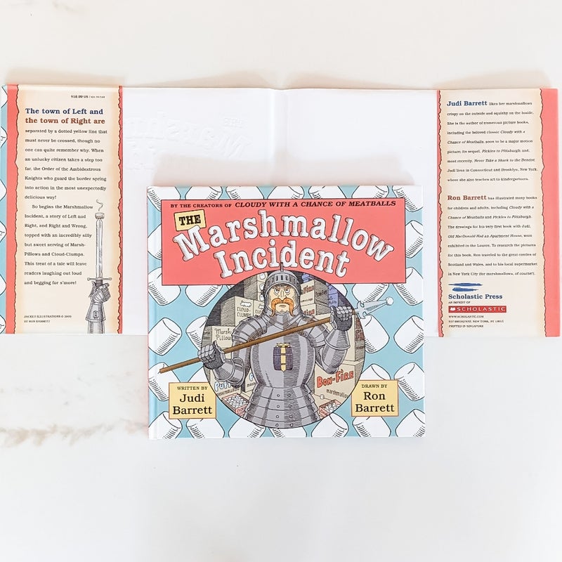 The Marshmallow Incident by Judith Barrett, Hardcover Pangobooks